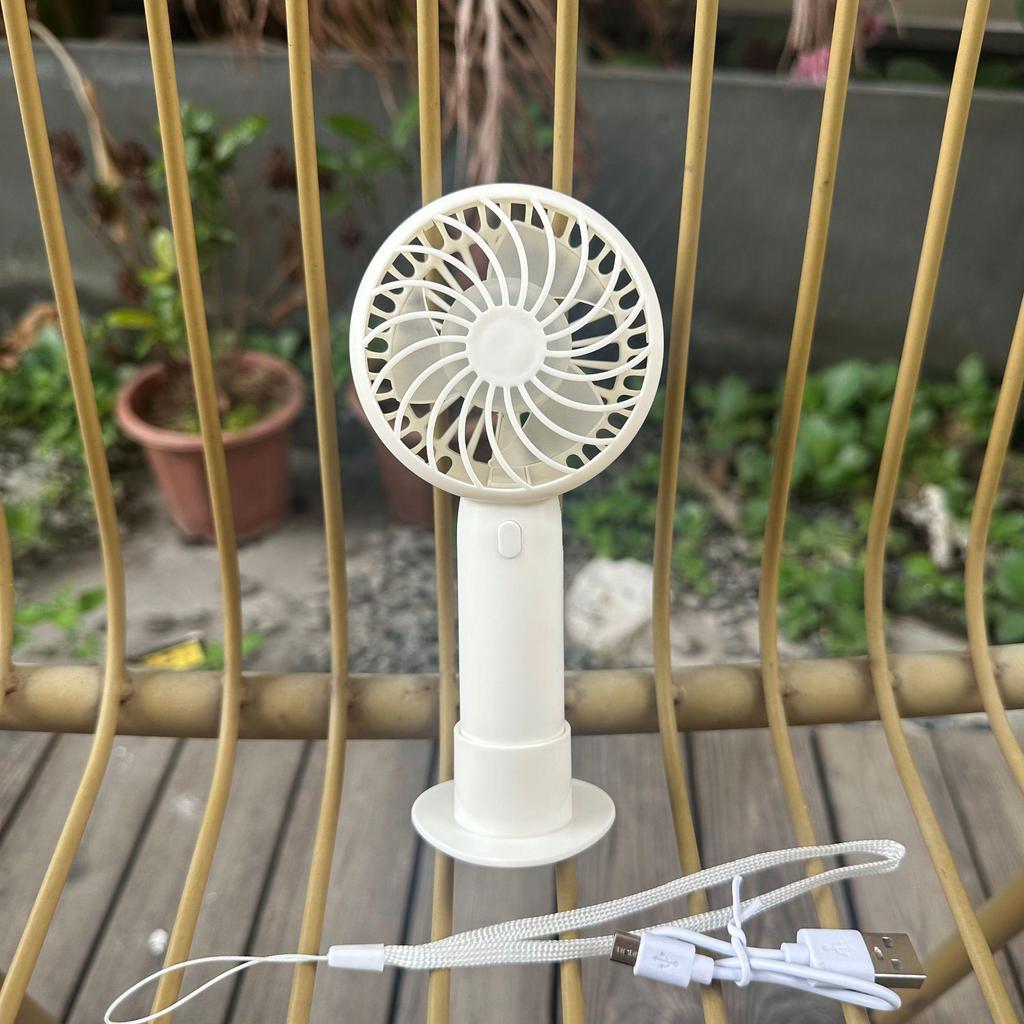 2025 USB-wiederaufladbarer Mini-Handventilator - Tragbares Geschenk mit individuellem Logo