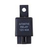 Relais Automobile 12V 40A 4 Broches SPST Relais d'Alarme avec Socle de Relais