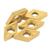 10 STÜCKE DCMT070204 US735 DCMT21.51 CNC Beschichtete Hartmetall-Wendeplatte Drehwerkzeug mit Schraubenschlüssel