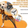 2 In 1 Heavy-Duty Elastic Dog Car Seat Belt Safety Harness, Crash Tested for Pets, Adjustable Travel Tether for Truck SUV Car