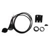 Car  for Dash Mount Dual USB Port Panel Interface Extension 145cm Cable Adapter