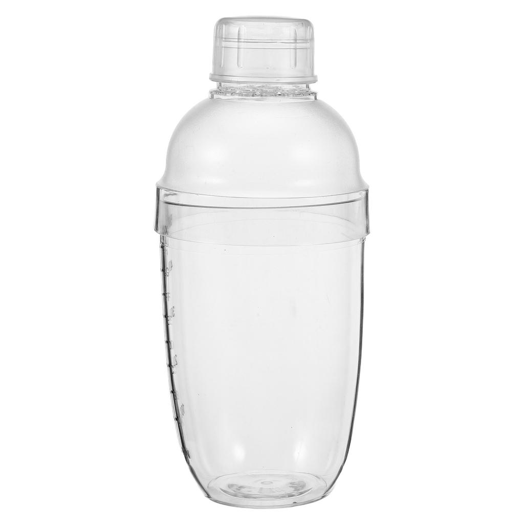 530Ml Cocktail Shaker Leakproof Bar Drink Mixer Hand Shake For Milk Tea Wine Beverage Shaker Cup Cocktail Clear Mixer Cup Pc