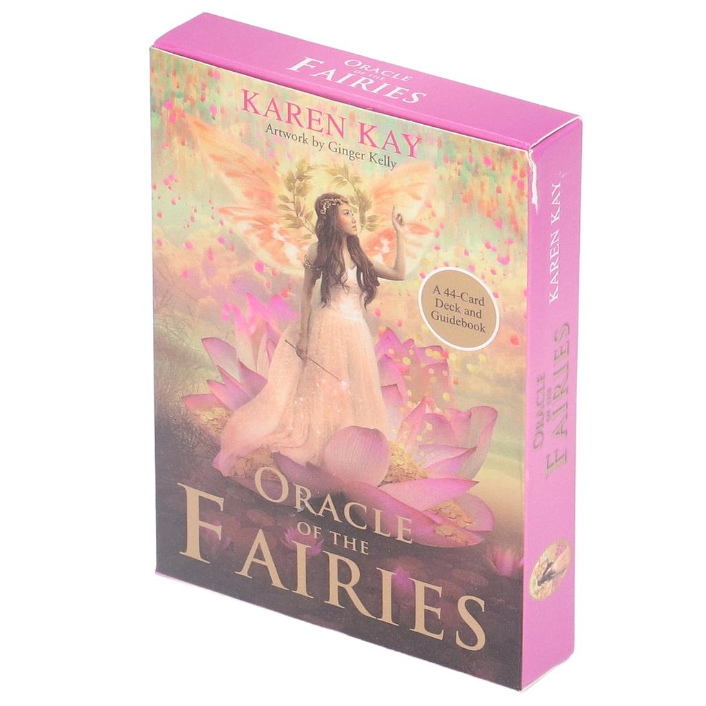 44 Sheets Tarot Deck Exquisite Patterns Perfect Size Fortune Telling Portable Divination Cards for Beginners