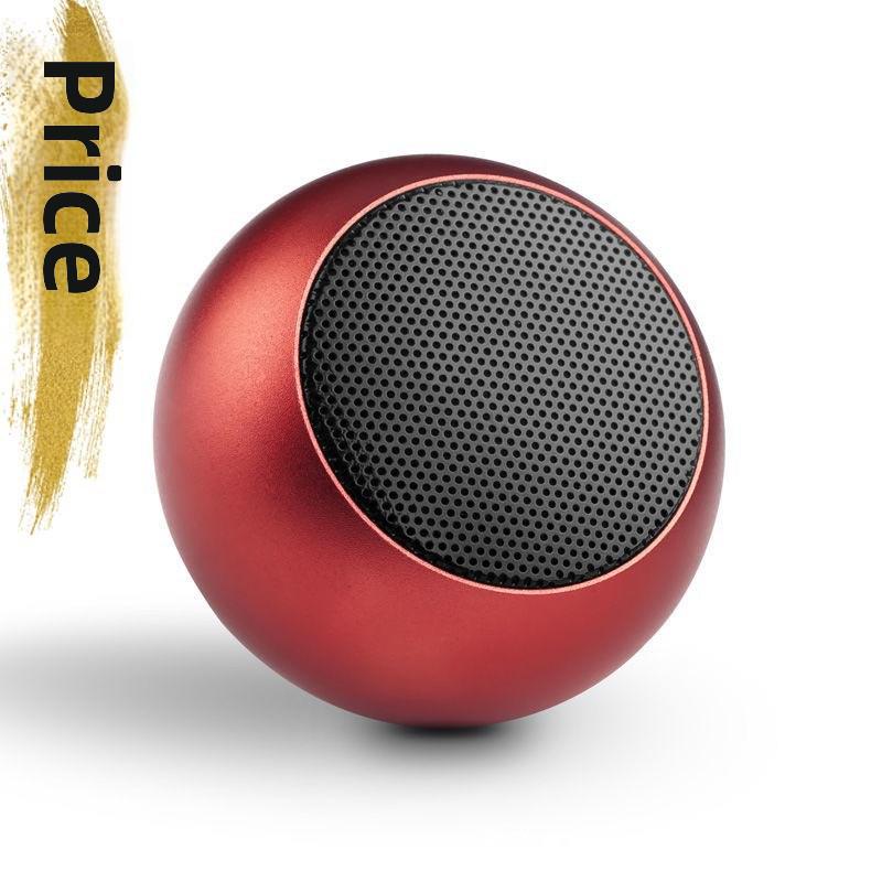 Metal Card-Insertable Bluetooth Mini Speaker with Subwoofer