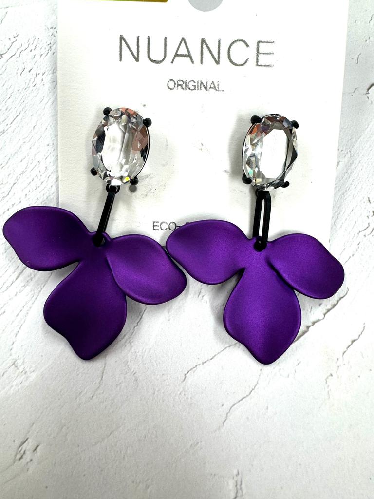 Boucles d'oreilles NUANCE Silk Blossom 7 Green, marque coréenne premium, bijoux coréens, accessoires coréens, style coréen, KBeauty