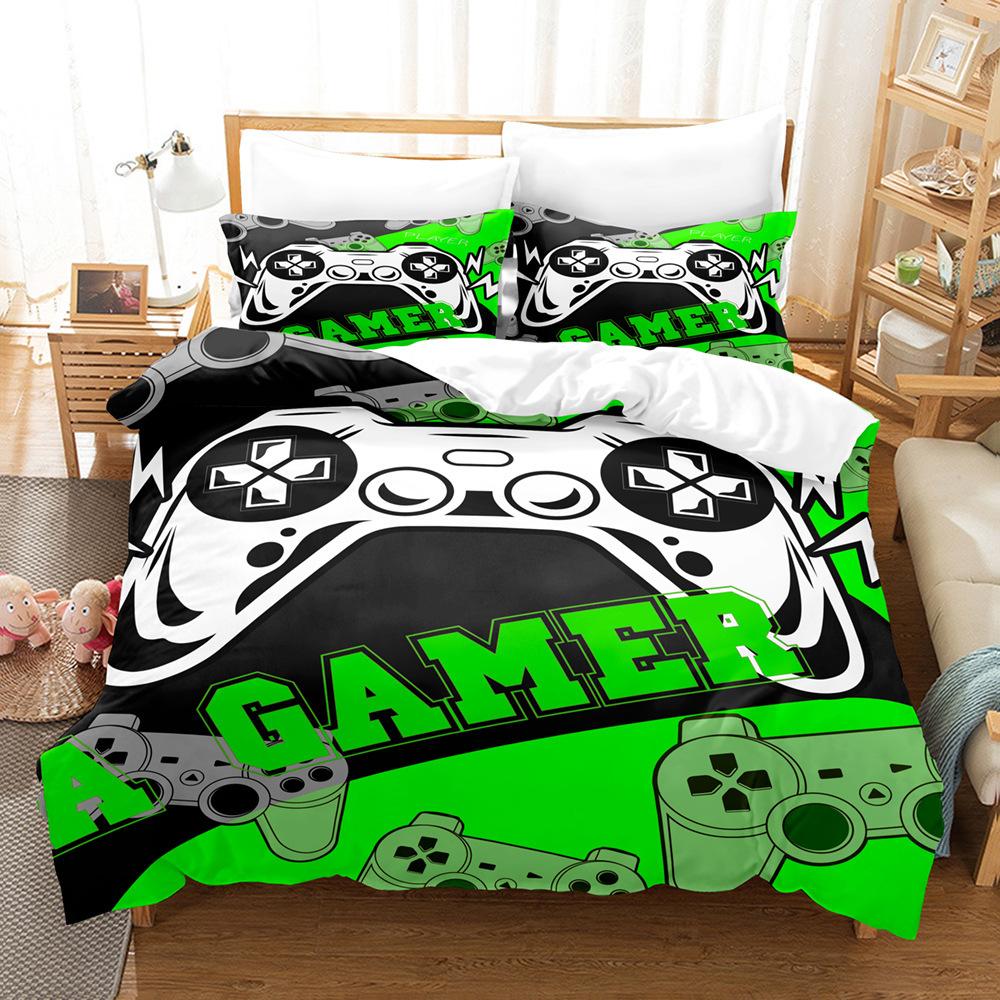 Fashion Technology Printing, 3D Digital Printing, Bedding, Duvet Covers, Pillowcases, Three-piece Sets