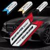 2pc 3D Metal Car Leaf Board Side Decorative Sticker For Mercedes Benz AMG W176 W202 W204 W205 W210 W211 W212 CLA CLK CLS GLA GLC