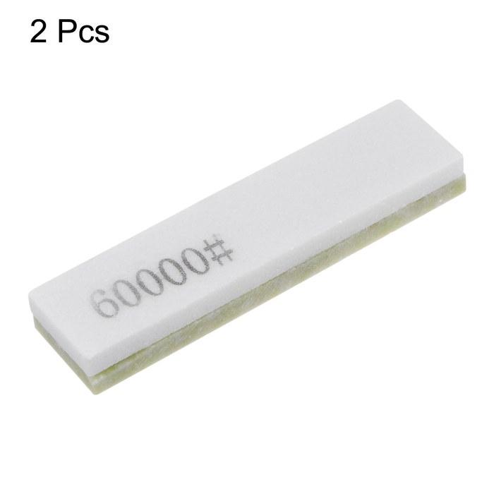 uxcell Knife Sharpening Stone Set of 2, 10000/60000 Grit, Rectangular