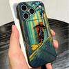 Mountain Bike Bicycle Soft Phone Case for iPhone 16 16E 17 Air 15 Pro Max 14 Plus 13 Mini 11 12 7 Black Cover Back Shell
