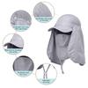 Detachable Fishing Hat Foldable Sun Cap Portable Fishing Bucket Hat  Hiking Sport