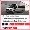 Car Coverage Sunshades For Ford Transit Custom Tourneo Accessories 2012 2013~2022 Auto Shade Sun Visors Anti-UV Privacy Blocks