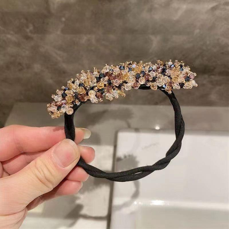 

Волшебный булавочный мейкер Элегантные ободки для волос Пончик Заколки для волос Ободки для волос для девочек и женщин Инструменты для укладки волос Аксессуары разноцветный