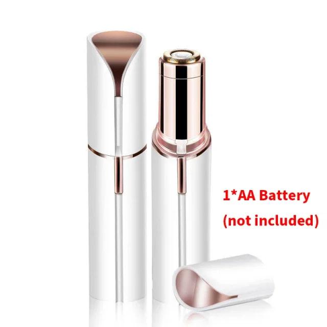 

Видалення волосся на обличчі для жінок, міні-засіб для видалення волосся, електрична бритва, портативний епілятор бікіні для губ, підборіддя, пахв, персиковий