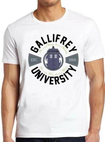 University Of Gallifrey Vintage Cool Doctor Who Funny Gift Tee T Shirt 2989 M
