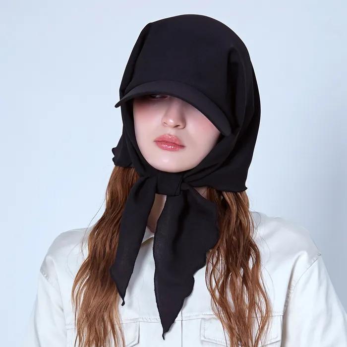 BANDANA BLACK HAT
