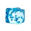 Summer Refreshing Water Cube Squeezable Stress Relief Toy Washable TPR Transparent Stress Relief Squeezable Soft Squishy Block