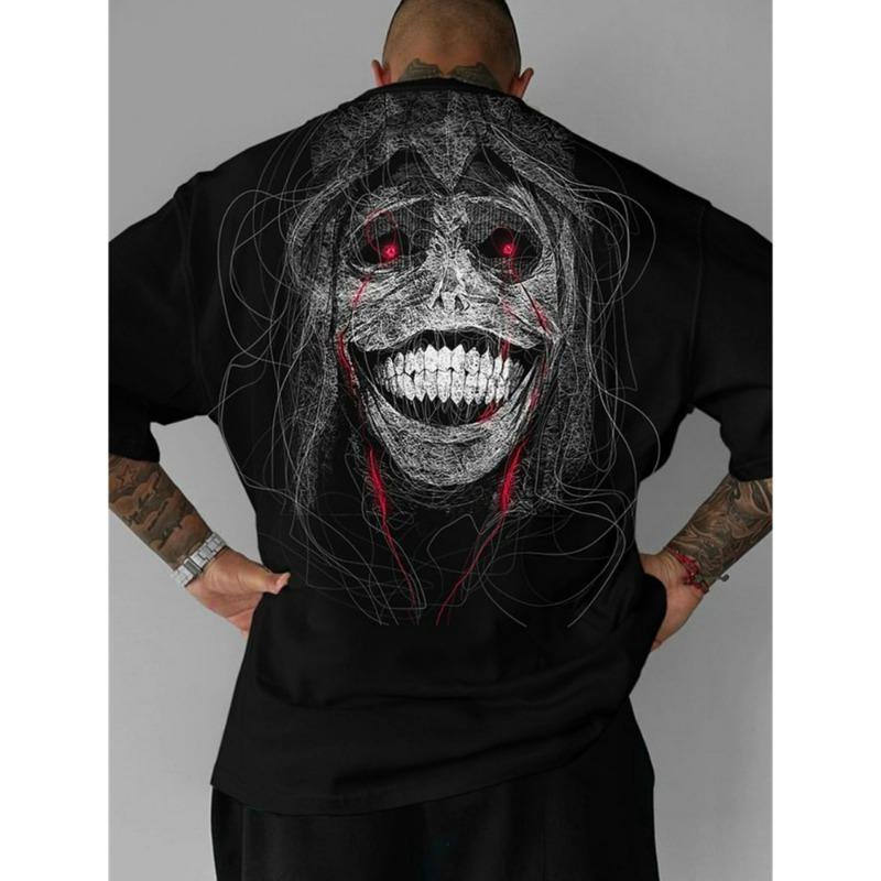 Fashion Billy The Billy Is A Puppet - Saw 3D Printed Women's Men's T-Shirt Horror Pattern Anime T-shirt Top