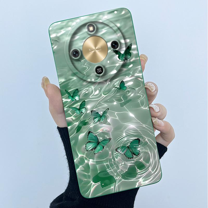 For Honor X9d 5G Case MTN-NX1 Fashion Simplicity Oil Painting Floral Silicone Soft Phone Casing New Design Shockproof Back Cover