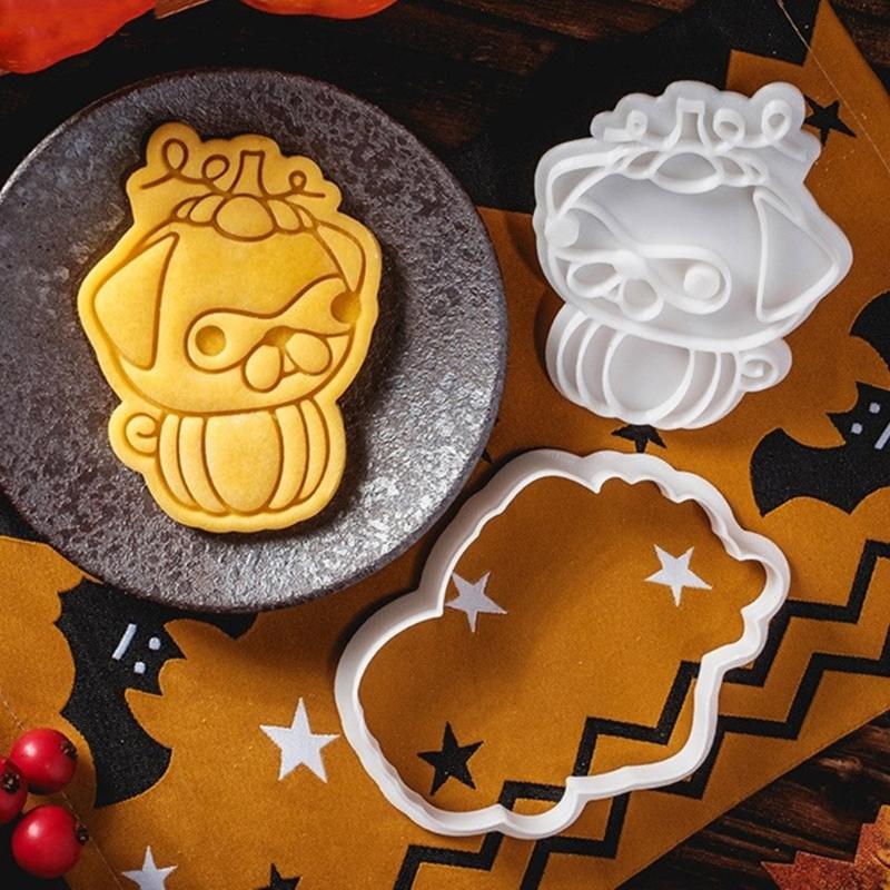 Cookie Cutter Biscuit Molds Baking Accessories Dog Shape Cookie Moulds Biscuit Molding Suitable for Baking Cooking