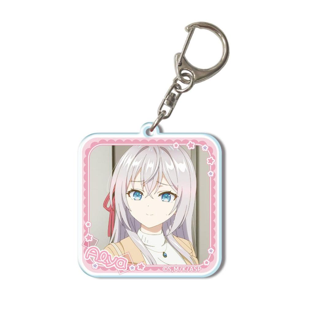 TV Anime Sometimes Whispers In Acrylic Keychain Arya F "My Neighbor, Arya, Russian" KHAN-R005-m06