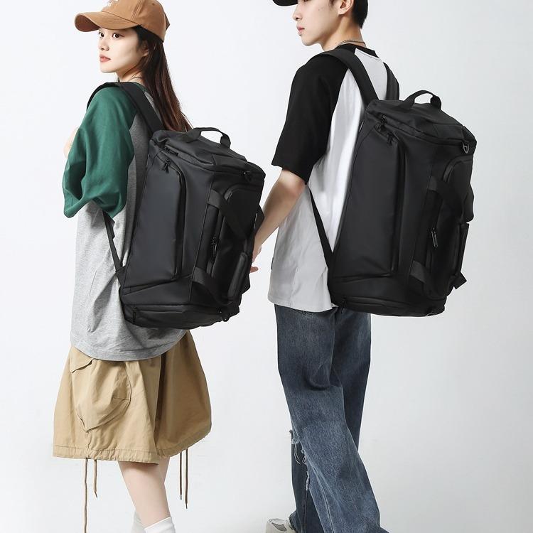 Sports Fitness Bag, Independent Shoe Compartment, Travel Bag, Large Capacity, High-End Men'S Backpack, Dry And Wet Separation, Portable Duffel Bag.