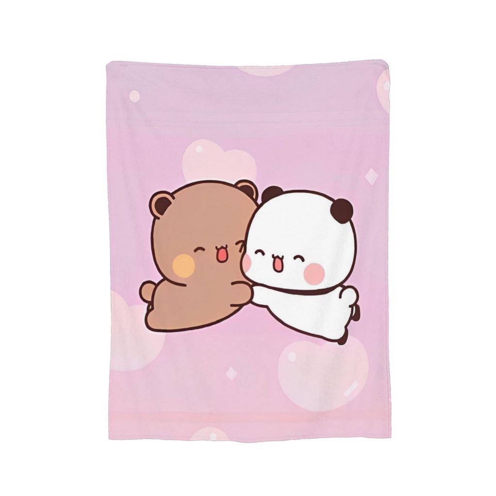 Cute Bubu And Dudu Blankets Fleece  Soft Throw Blanket For Bed Bedspread