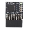TPM2.0 Encryption Security Module 14 1 Pin 2 X 7P 2.0mm Pitch TPM Remote Card Support for Win11 2.0 Motherboard