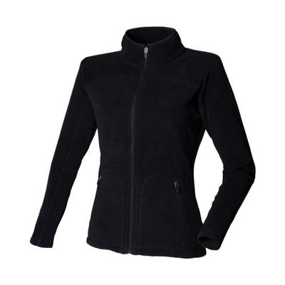 Womens/Ladies Plain Microfleece Jacket