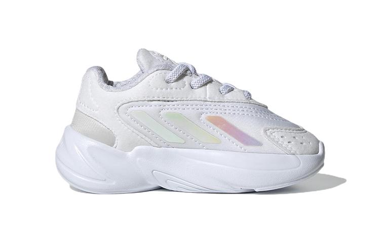 adidas Originals Ozelia Athleisure Slip Resistant Abrasion Resistant Low Top Toddler Shoes White Infant And Toddler GW8127