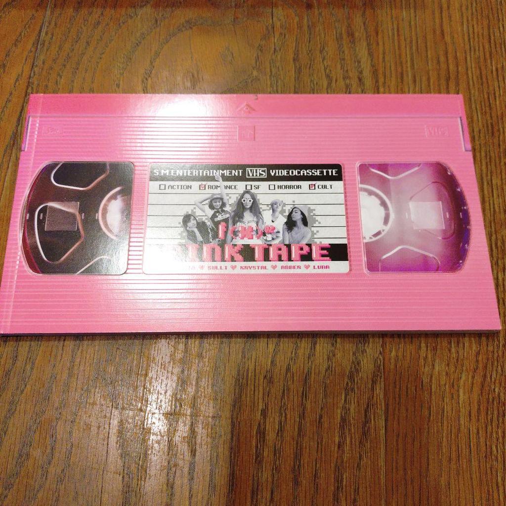[USED] f(x) / PINK TAPE - Good condition with trading card