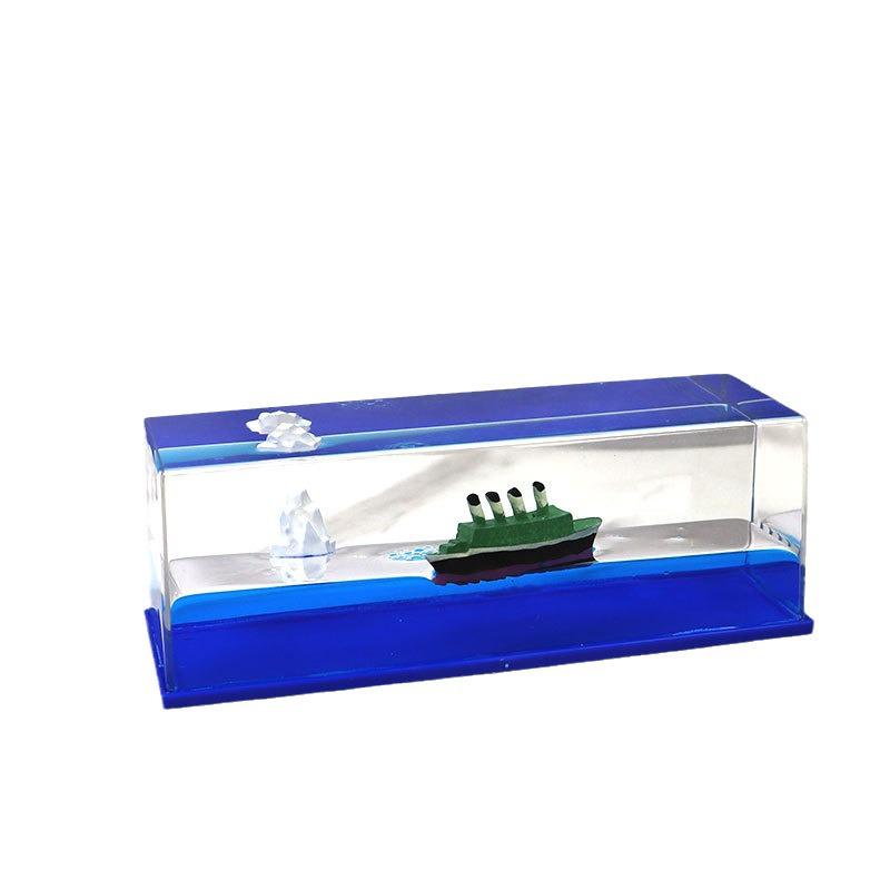 Unsinkable Pirate Ship Ornament: Titanic & Black Pearl Design