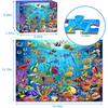 Puzzles for Kids Ages 6-8 8-10 Year Old - Ocean Underwater World, 200 Pieces Jigsaw Puzzles for Kids, Learning Educational Toys for Boys and Girls