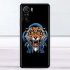 Case For Xiaomi Redmi Note 11 9S 10 9 8 7 9A 9C 9i K40 8T 10C 9T K50 Silicone Phone Shell Tiger Animal