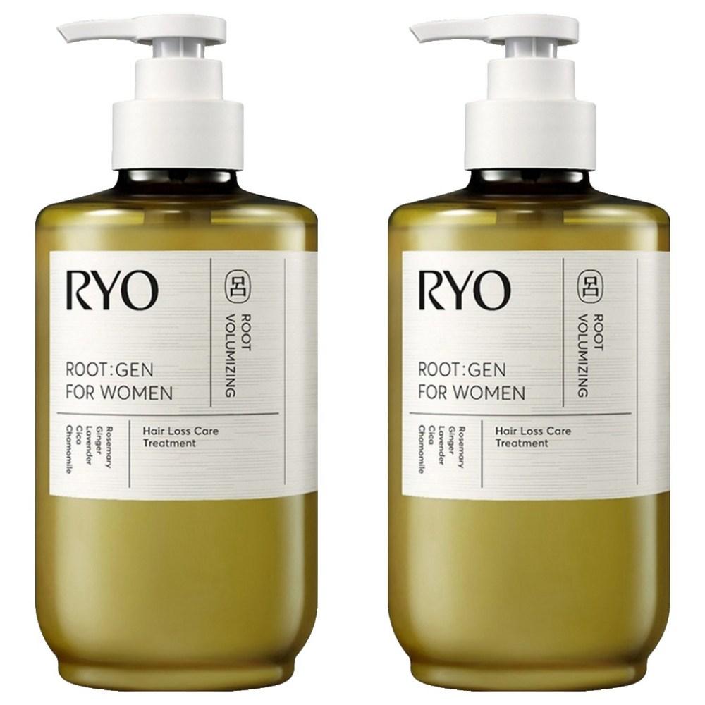 Ryeo Women's Rootgen Protein Hair Treatment Bergamot & Lavender Scent 515ml 2 pcs