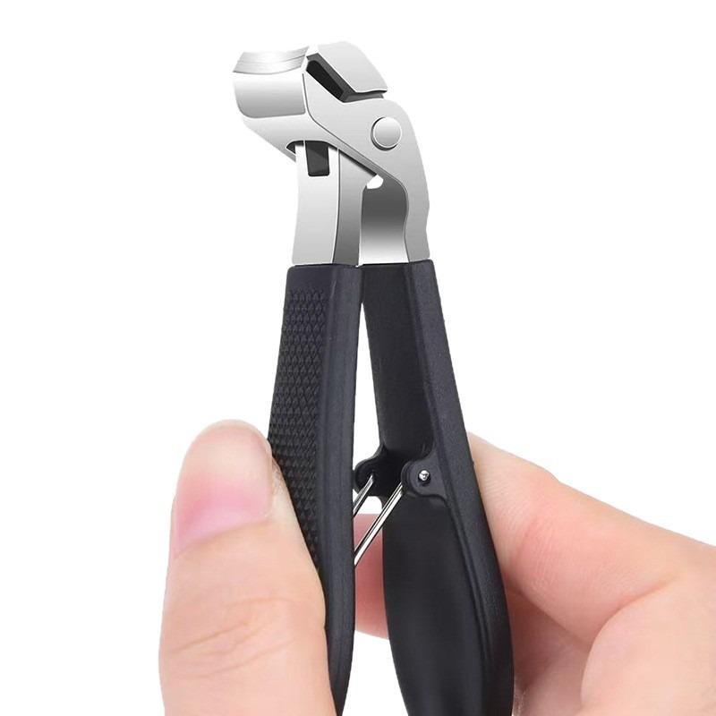 Toenail Clipper Comfortable Stainless Steel Nail Cutter Manicure Tools Ergonomic Curved Blade Trimmer For Nail Care Toenails