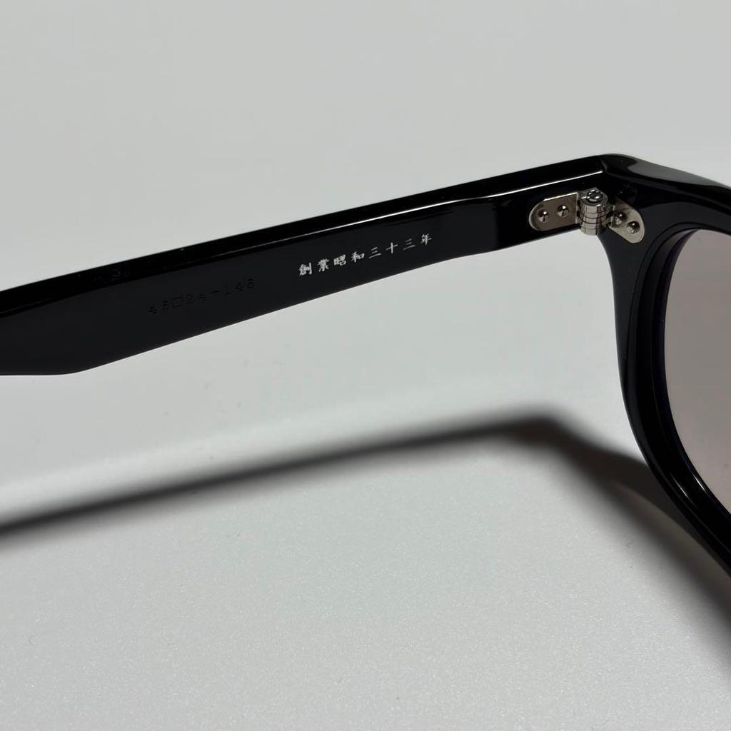 Used Kaneko Optician KCS-27 Sunglasses Black