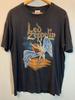 80039s Led Zeppelin Swan Song Black Short Sleeve Unisex Tshirt Reprint KH11755 Unisex T-Shirt