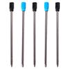 10pcs 7cm 0.5mm Ink  refill Metal Roller Ballpoint Pen Refill Medium Nib Blue Black Color Ink Ball Pens Refill for School Office Writing Stationery