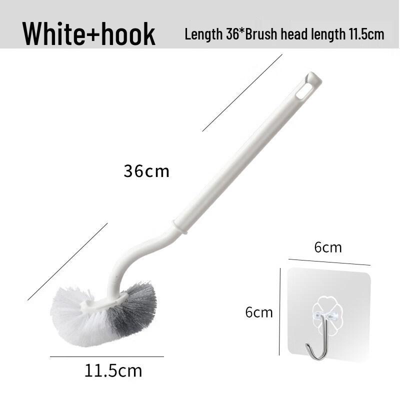 LIEI Wall-Mounted Soft Bristle Toilet Brush