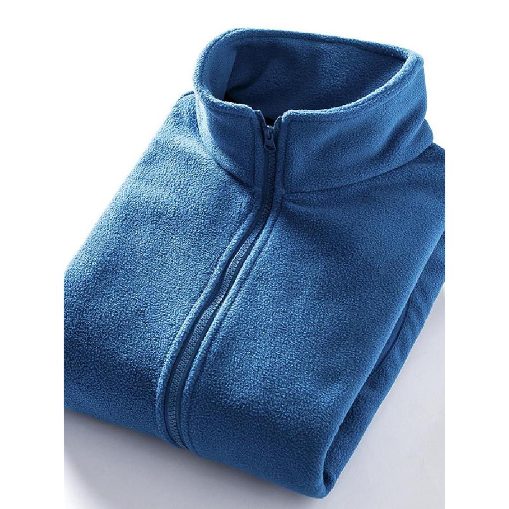 Men's Fleece Sherpa Hoodie Jacket - Double-sided, Thickened, Windproof for Autumn and Winter