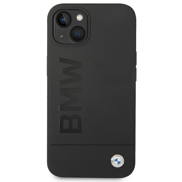 Bmw Case Bmhmp14Mslblbk Iphone 14 Plus/ 15 Plus 6,7 Black/Black Hardcase Silicone Signature Logo Magsafe