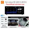 Android 14 Wireless Carplay Auto Radio For Lexus IS RC 200 250 300 350 200t 300h Multimedia Player Navigation GPS DSP