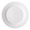 Chuwanya Round White Ceramic Dinner & Dessert Plates