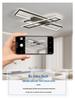 Smart LED Nordic Minimalist Ceiling Light for Living Room, Bedroom, and Hallway