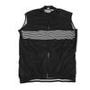 Cycling Vest Breathable Quick Drying Full Zip Outdoor Sports Sleeveless Road Bike Clothing for Running Black XXXL size