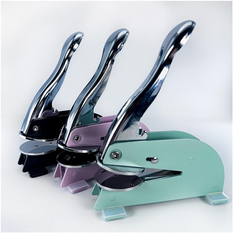 Custom Embosser Stamp Manual Press Stamp Tool for Wedding Library Book Invitation Envelope Sealing DIY Personalized Gift Idea