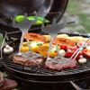 Stainless Steel Muscle Man Sausage Stand Portable Reusable Standing Man Hot Dog Holder Outdoor Camping Roaster Barbecue Grill Accessories