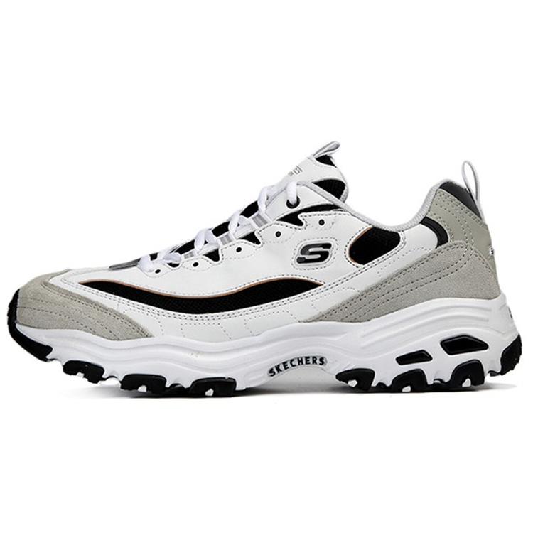Skechers D Lites 1.0 Low Running Shoes White/Grey Men s 666114-WLGY EU 39.5