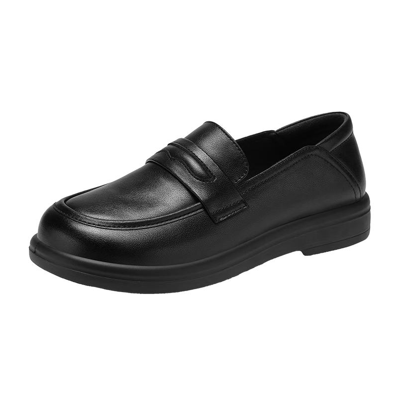 Zulijian Women s Soft Sole Breathable Leather Loafers 6162K 37