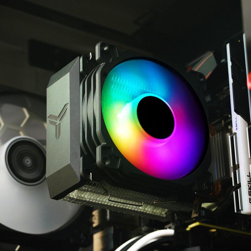 JONSBO CR-1200E Tower CPU-Kühler mit RGB-Beleuchtung